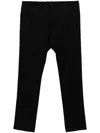 Label Under Construction Drop-crotch Trousers In Black