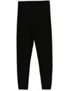 Label Under Construction Elasticated Waist Trousers In 黑色