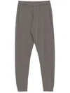 Label Under Construction Elasticated Waist Trousers In Grey