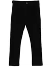 Label Under Construction One Cut Hibryd Trousers In Black