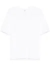 Label Under Construction Raw Edge T-shirt In Weiss