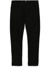 Label Under Construction Tapered Leg Trouser In Black