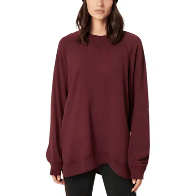 Label Womens Solid Cotton Sweatshirt