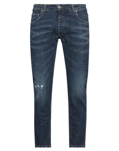 Labelroute Man Jeans Blue Size 33 Cotton, Elastane
