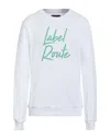 Labelroute Sweatshirts In White