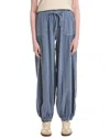 Labiz Gauze Pant In Blue