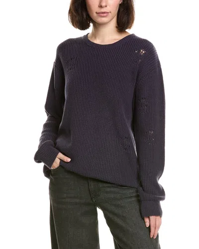 Labiz Knit Sweater In Purple
