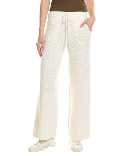 Labiz Knit Wool & Alpaca-blend Pant In White