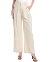 Labiz Lalamia Baggy Linen-blend Pant In Brown
