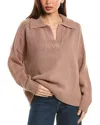 Labiz Lalamia Polo Sweater In Brown