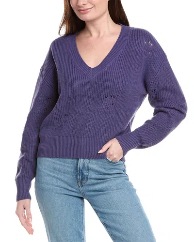 Labiz Lalamia V-neck Sweater In Purple