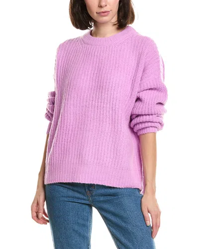 Labiz Lalamia Wool & Alpaca-blend Sweater In Purple