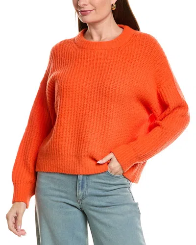 Labiz Lalamia Wool & Alpaca-blend Sweater In Orange