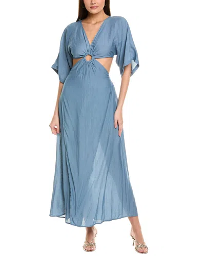 Labiz Cutout Waist Maxi Dress