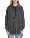 Labiz Oversized Hoodie In Gray