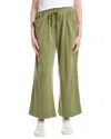 Labiz Slouchy Wide Leg Sweatpant In Green