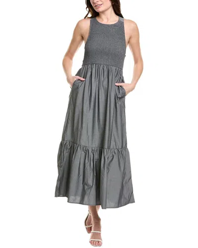 Labiz Tie Back Maxi Dress In Black