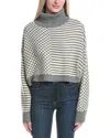 Labiz Turtleneck Wool-blend Sweater In Gray