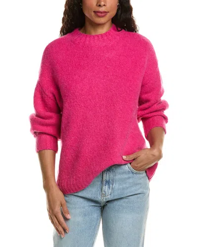 Labiz Wool & Alpaca-blend Sweater In Pink