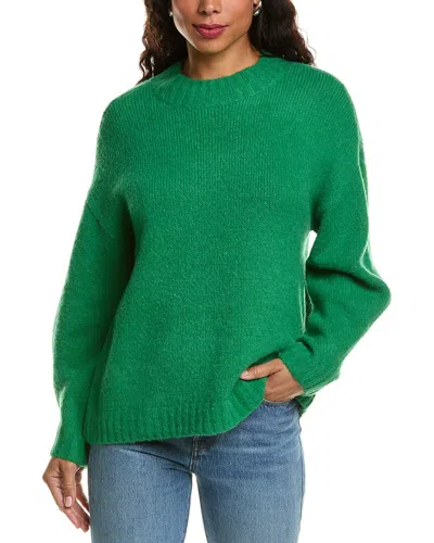 Labiz Wool & Alpaca-blend Sweater In Green