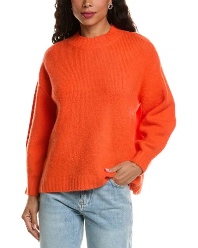 Labiz Wool & Alpaca-blend Sweater In Red