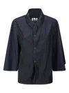 Labo Art Button-down Jacket In Blue