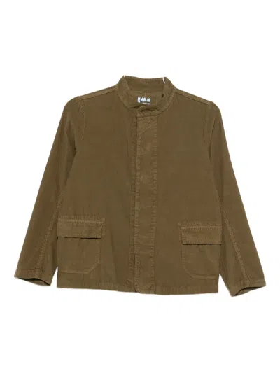 Labo Art Klassische Cordjacke In Green