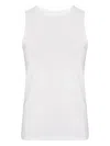 Labo Art Cotton Tank Top In White