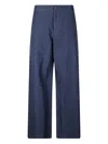 Labo Art Cotton Trousers In Blue