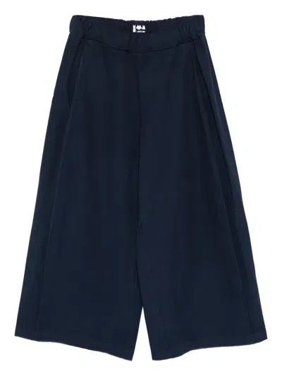 Labo Art Elasticated-waist Trousers In Blue