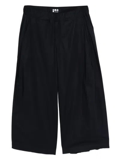 Labo Art Elasticated-waist Trousers In Black