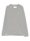 Labo Art Jeppe Striped Top In Black