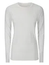 Labo Art Long-sleeve Fitted Top In White