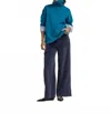 Labo Art Maglia Fungo Turtleneck Sweater In Teal In Multi