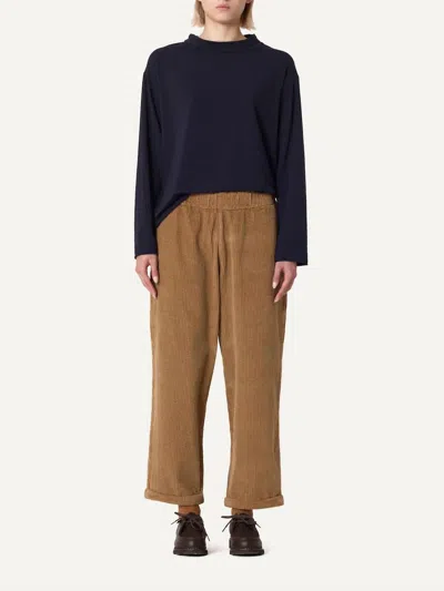 Labo Art Panta Paride Corduroy Trouser In Beige In Brown