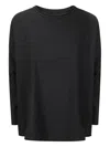Labo Art Round-neck T-shirt In Black