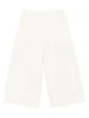 Labo Art Sporto Wide-leg Trousers In White