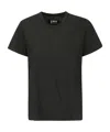 Labo Art T-shirt With Round Neck And Short Sleeves In Black