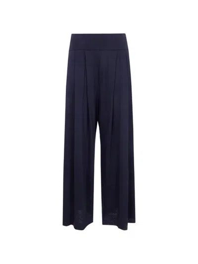 Labo.art Bubi Pleated Trousers In Blue
