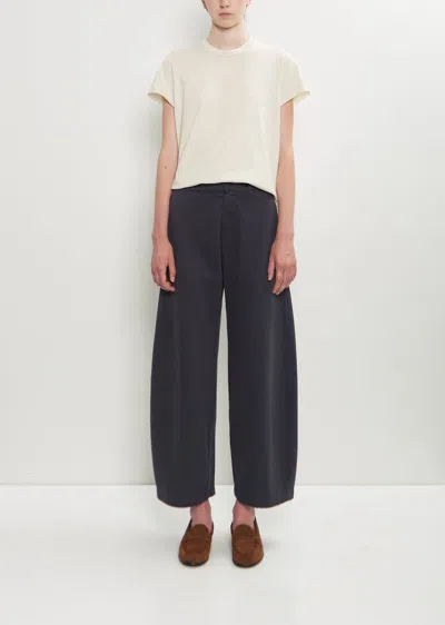Labo.art Bum Cotton Twill Pant In Gray