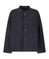 Labo.art Long-sleeve Button-up Jacket In Black