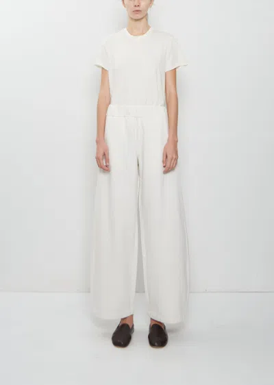 Labo.art Chiaro Mel Cotton Pant In Winter White
