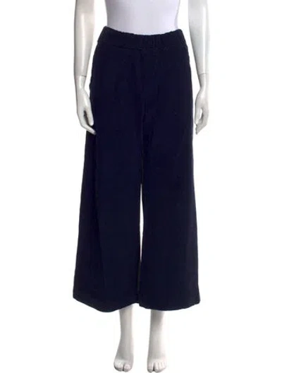 Pre-owned Labo.art Corduroy Wide Leg Pants In Blue