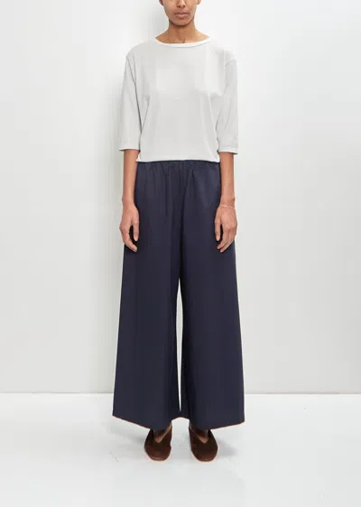 Labo.art Cotton Auto Pant In Atlantic