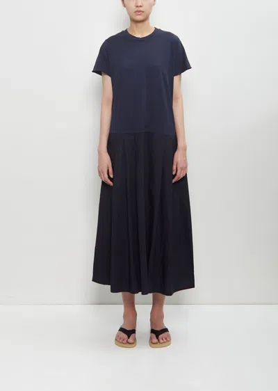 Labo.art Cotton Chico Dress In Blue
