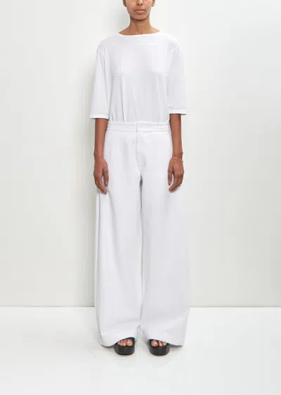 Labo.art Cotton Snake Pant In White