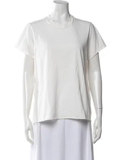 Pre-owned Labo.art Crew Neck Short Sleeve T-shirt In White