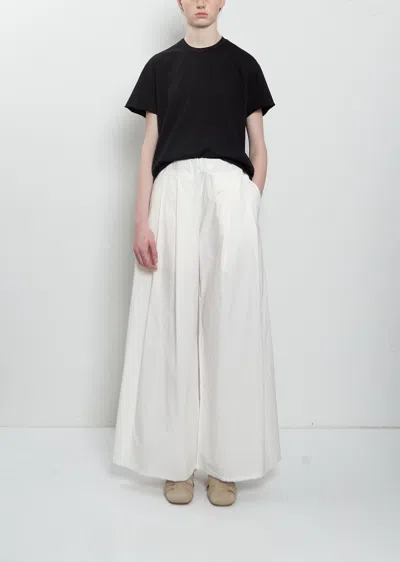 Labo.art Dalla Clara Poplin Pant In White