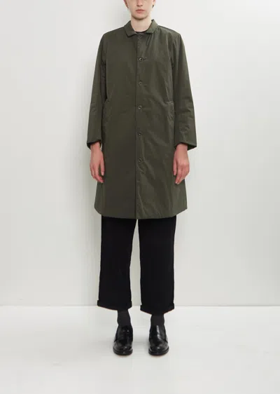Labo.art Davis Technical Cotton Padded Jacket In Green