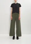 Labo.art Diana Fine Cotton Corduroy Pant In Green